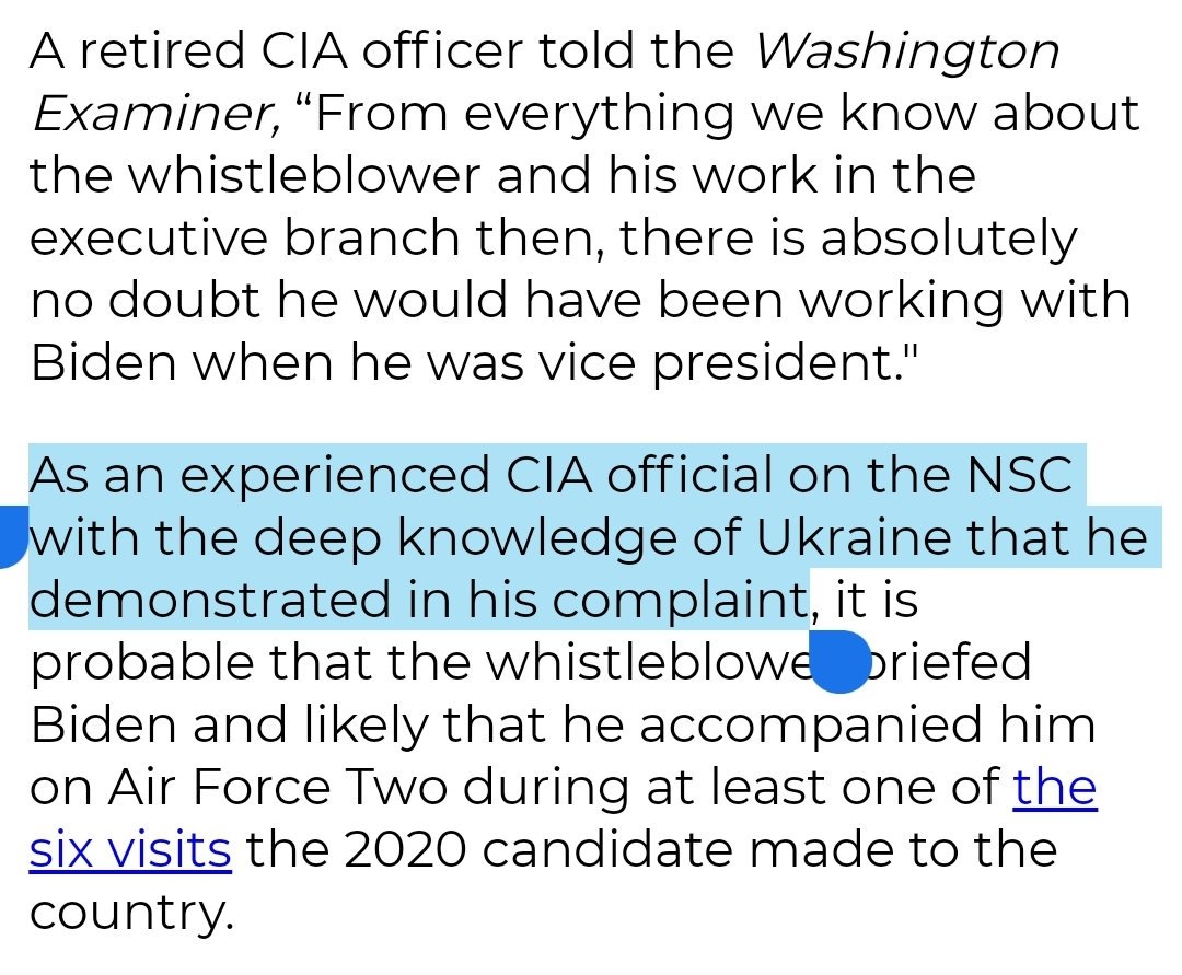 We have our  #Whistleblower, Eric Ciaramella.  https://archive.usukraine.org/coalition/report-wh-press-conf-events.shtml https://www.newyorker.com/magazine/2018/04/30/mcmaster-and-commander  https://twitter.com/dcexaminer/status/1182425225721503745