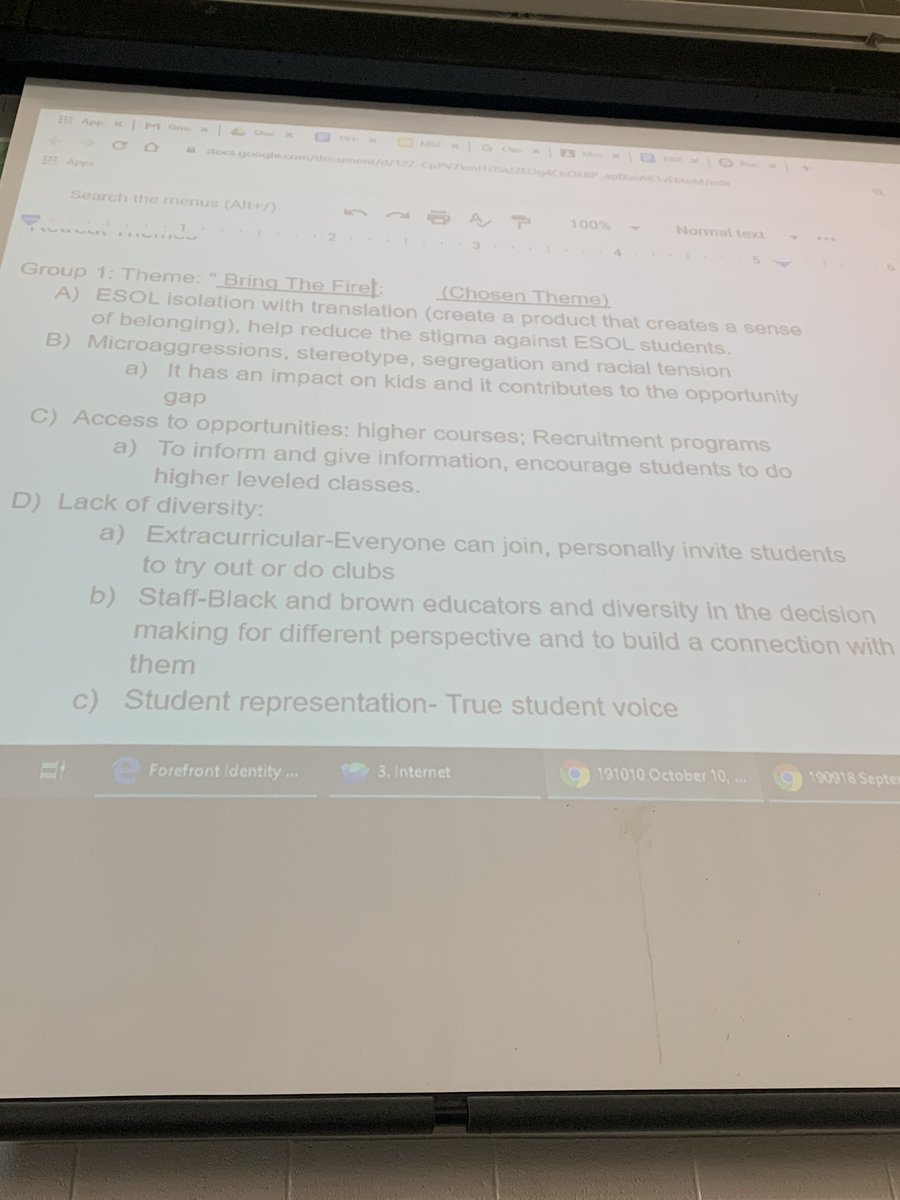 Msp members discussing topics for the msp annual retreat this March🎓