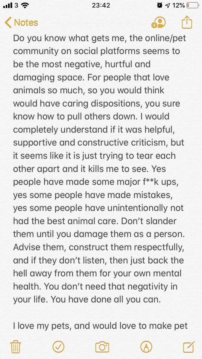 shannyeliz's tweet photo. PART 1
@taylorndean @TndTea @turtlemom_ #pettube #youtubepets #petchannel #petcommunity #WorldMentalHeathDay #TaylorNicoleDean #tnd #YouTube 
I am not just speaking up about one individual but on behalf of the entire online pet community who sadly face so much hate. https://t.co/lr09cpVFLb