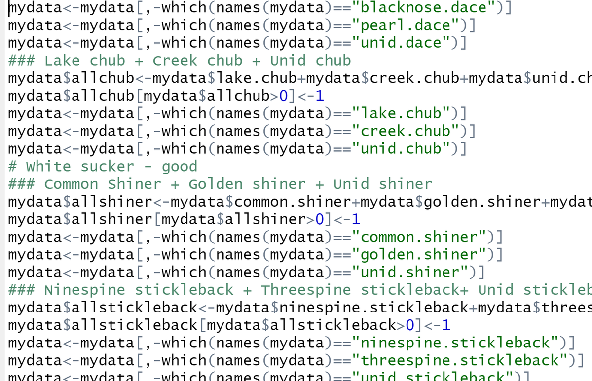 daniellequinn88's tweet image. Wooooow I didn't realize how much my coding skills have improved since 2014 😅
#oldcode #rstats pre-#tidyverse