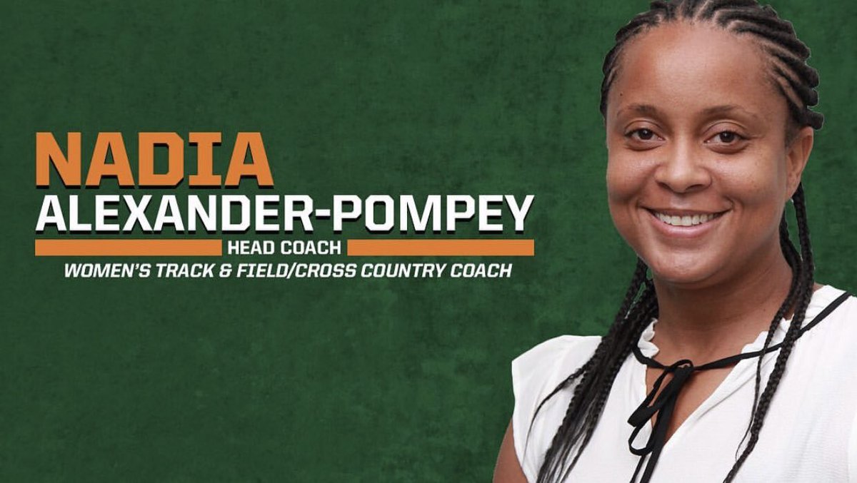 We Are Excited To Welcome Our Newest Member To The Rattler Family 🐍Head Women’s Track and Field Coach Nadia Alexander-Pompey