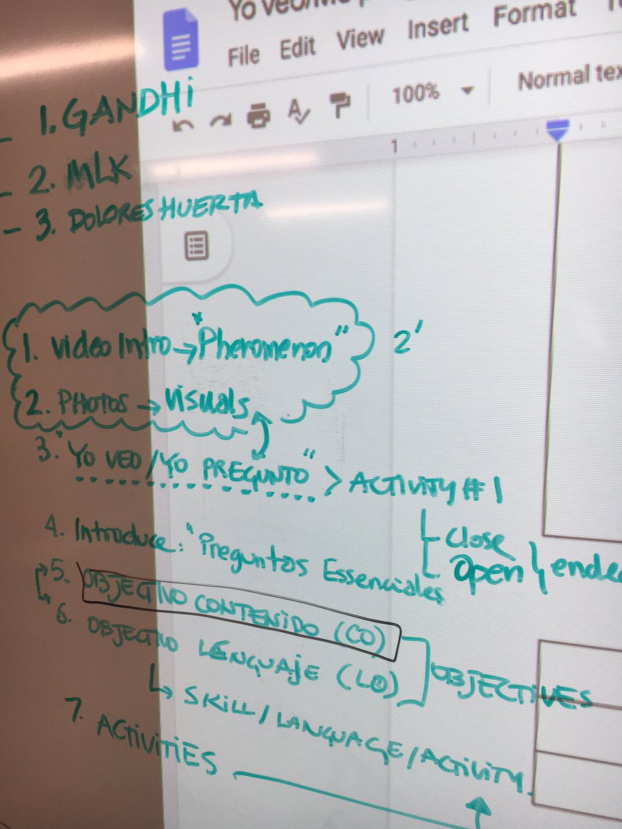 jacobhbro's tweet photo. Planning culturally relevant material to build young anti-racists. Building off of work @MisterYoSoyJoe & I did last year. Collab w/@Maestro_Martin1 & @Janice04379669 #DualLanguage #MPESmoose #PCSDdli https://t.co/6UoJPD1VMX