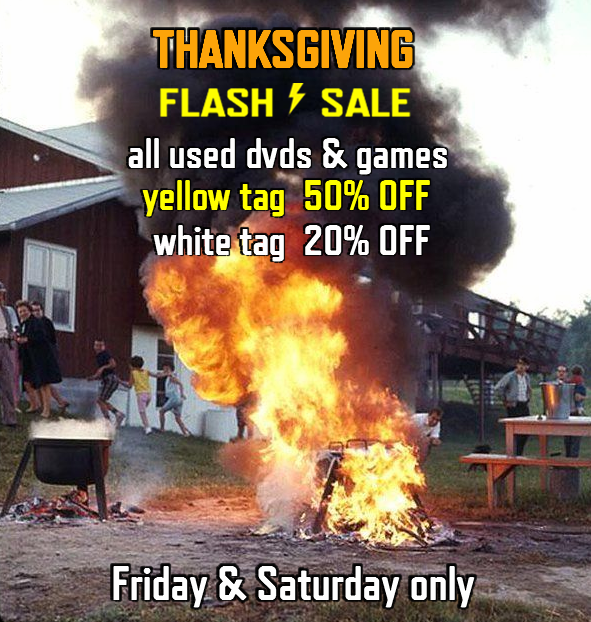 FanFaveGames's tweet photo. Come down and gobble up some great deals this weekend! 🔥 https://t.co/LGrlt7hOmi