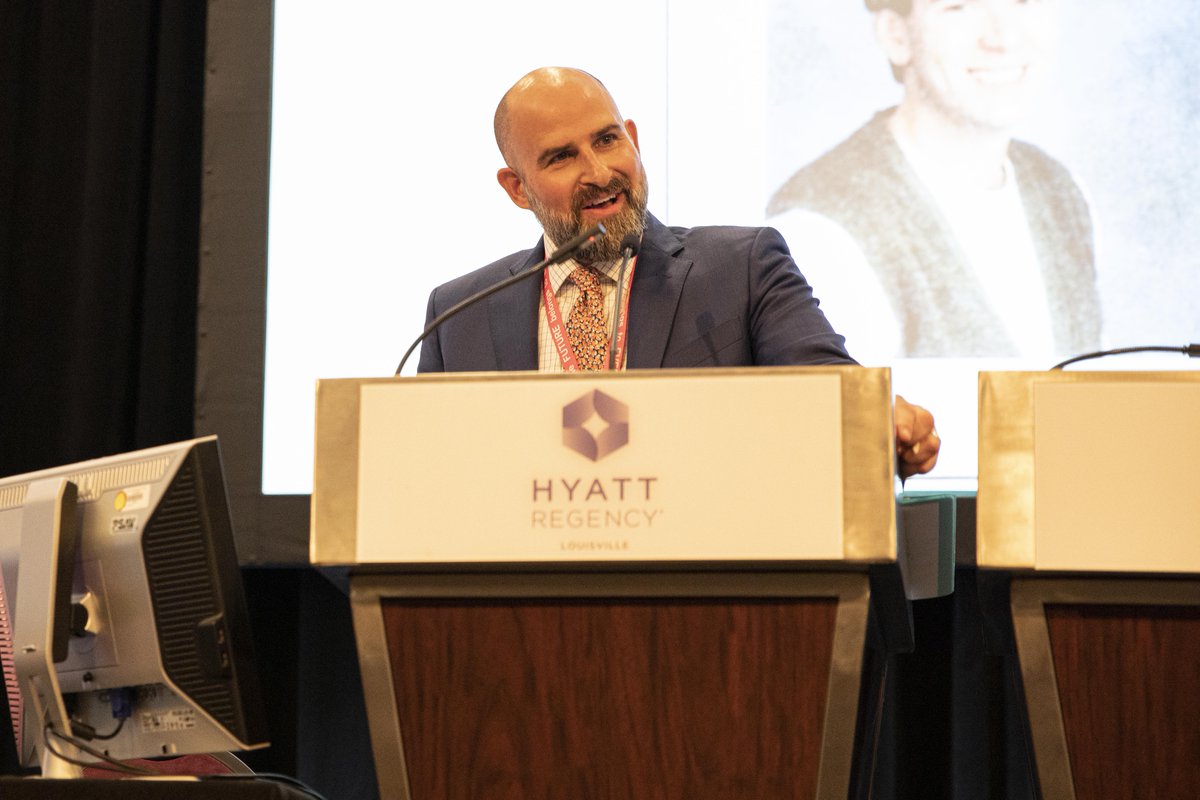 APHfortheBlind's tweet photo. " 'The Future Belongs to Everyone' speaks to where we are going - taking ownership of our future, of creating inclusion and belonging." - Scott McCallum, Superintendent, Washington School for the Blind #APH19 #TheFutureBelongsToEveryone https://t.co/vjnB5Xpcvv