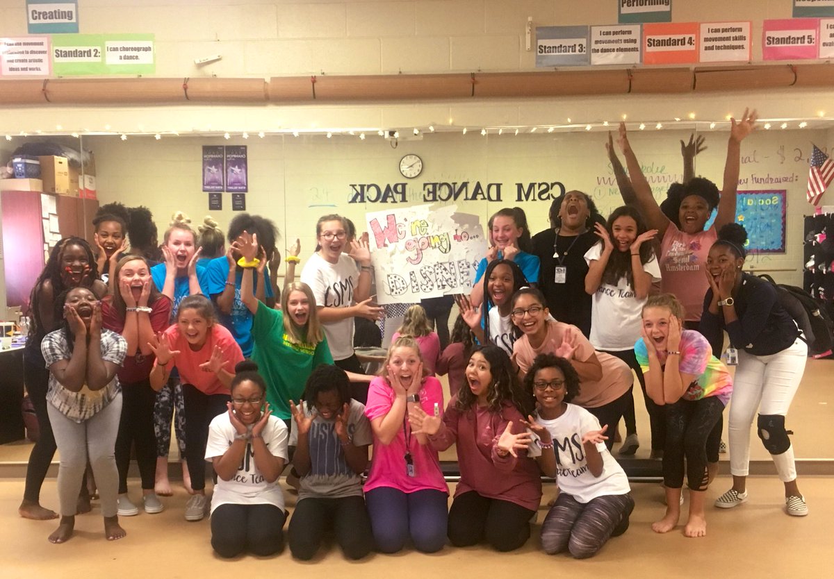 csmdancepack's tweet photo. I’m BEYOND excited to announce that the CSMS Dance Team has been selected to perform in Disney World in June of 2020! So proud of their hard work and dedication to each other! #csmdancepack #huskiesdancetogether #artsmatter @GLittle_Lex1 @bcockfield_CSMS https://t.co/QM87zR9IlW