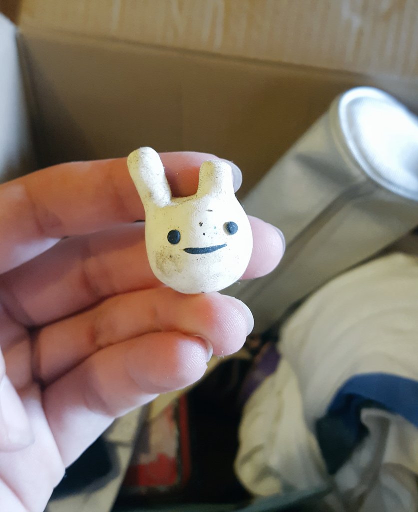 LeylaE's tweet photo. going through a lot of old boxes at my parents house and look @jamiesmart we found chaffy :) https://t.co/NLg9JEtB09