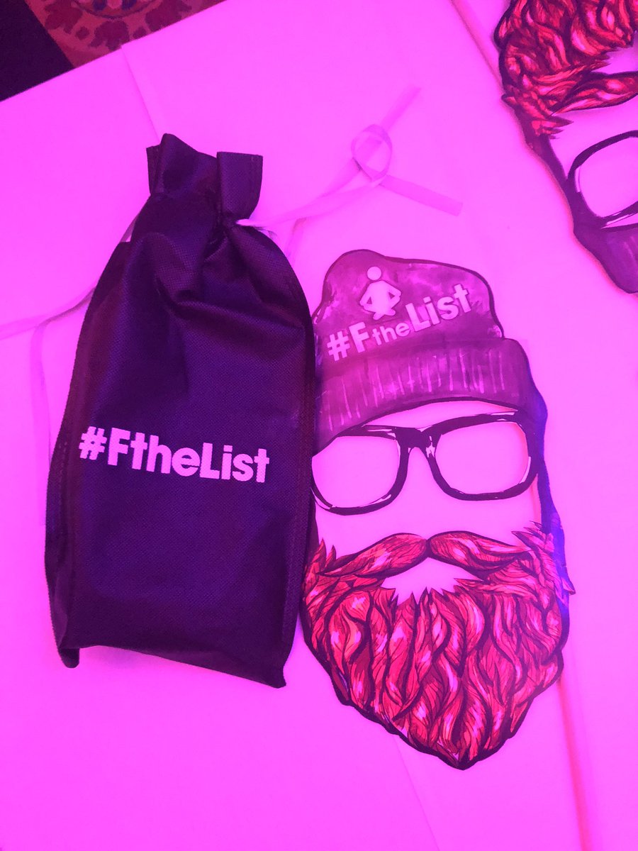 justducky90's tweet photo. We got swag how bout you? No? Bummer. But, what’s that? We still have a few swag bags left?! Come find us. Mezzanine level #Fthelist #mmmawards https://t.co/CRmU480bhQ