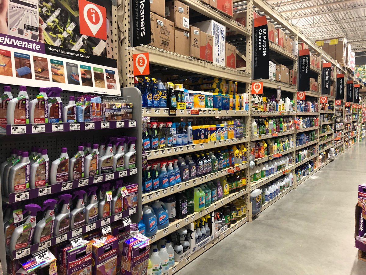 0775 Cleaning aisle packdown...BOOM!!  #cleaningchallenge ⁦<a href="/HomeDepotMike/">Mike Brown</a>⁩ ⁦<a href="/DepotMatt/">Matthew Shorr</a>⁩ ⁦@njr2408⁩ ⁦<a href="/SheaKing75/">Shea King</a>⁩