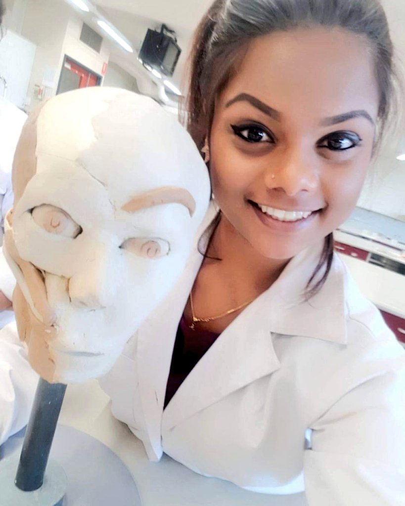 Throwback. 
#facialreconstruction #forensicbiology