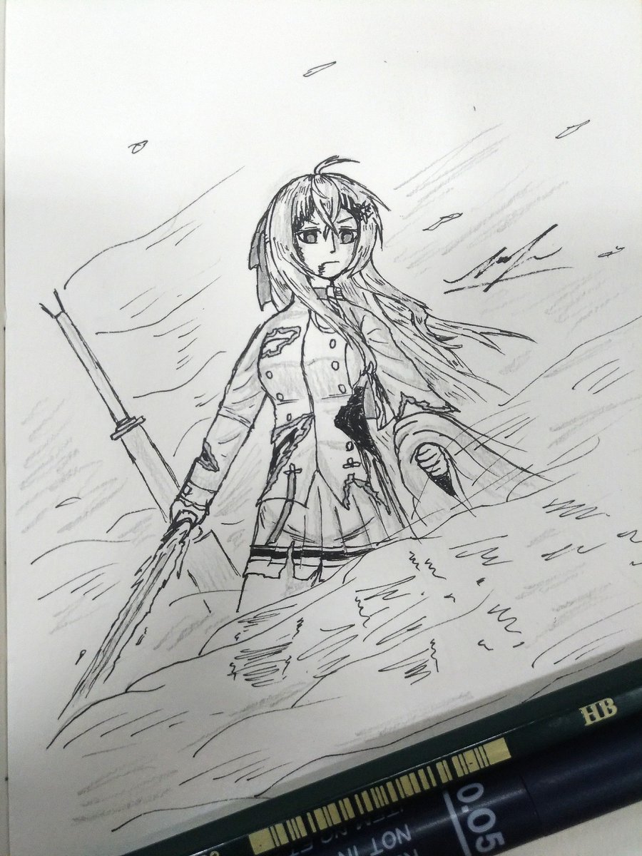 Inktober day 11 - Damaged T-doll

"I can't let the others carry my burdens anymore !"
- IWS2000

#少女前線 #ドルフロ #IWS2000 