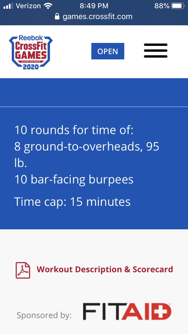 Crossfit Yards On Twitter Open Wod 20 1 Load Of Crossfit Yards On Twitter Open Wod 20 1 Load Of