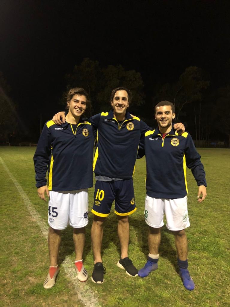 Felicitamos a nuestros jugadores <a href="/Lucaas097/">Lucas</a>, <a href="/matioxacelhay/">matias</a> y <a href="/NicoPere8/">Nico Peré #79474</a> que han sido convocados a la seleccion <a href="/LUD_Oficial/">Liga Universitaria de Deportes</a> sub 21 que disputara el campeonato Unisinos en Brasil. Exitos muchachos! #canterainagotable