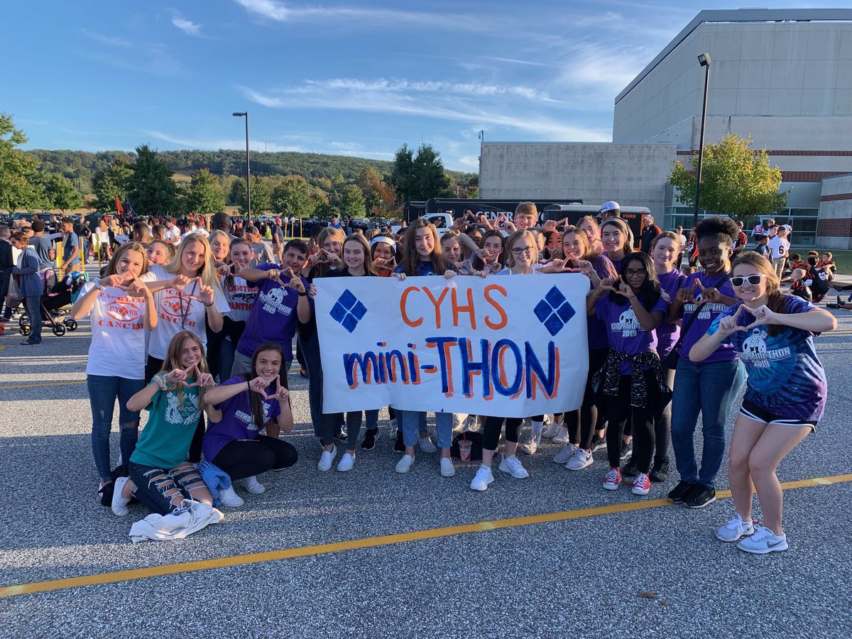 Thank you so much to everyone who came out and supported CYHS Mini-THON tonight! We couldn’t be more thankful for our amazing committee members who make everything possible💠