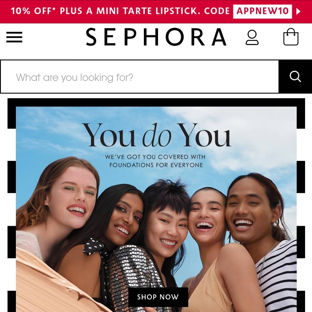 Toabh Talent #IshitYamini featured in @sephoraaus . . . . #toabh #toabhtalent #toabhmanagement #teamtoabh #sephora #campaign