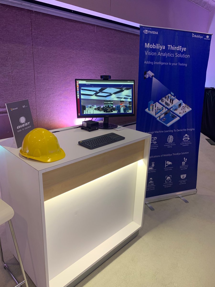 MobiliyaTech's tweet photo. The #IoTinActionMS #SantaClara saw a great response from the audience with Mobiliya ThirdEye being one of the highlights. Visitors engaged with its multiple features while our experts underlined how it can be integrated with CCTV/IP camera systems for advanced biz. intelligence. https://t.co/ZGIi8BUroS