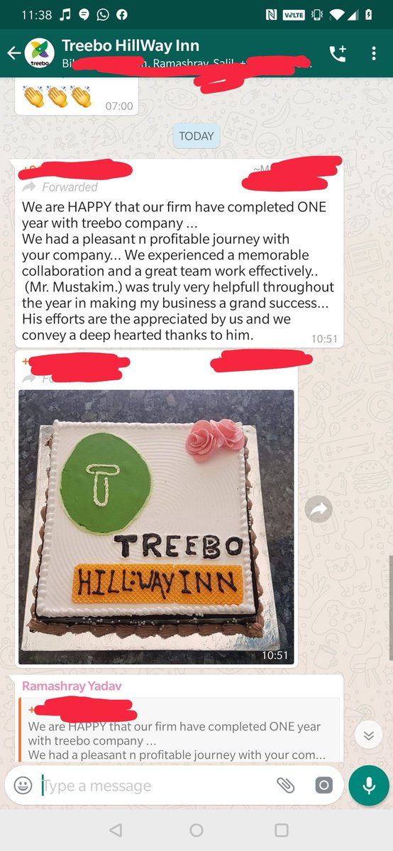 akhgupta's tweet photo. Just the kind of fuel that keeps us going @TreeboHotels
@sidtreebo @7rahulc @kaddyiitr
#TreebLife https://t.co/NCbODQWtXb