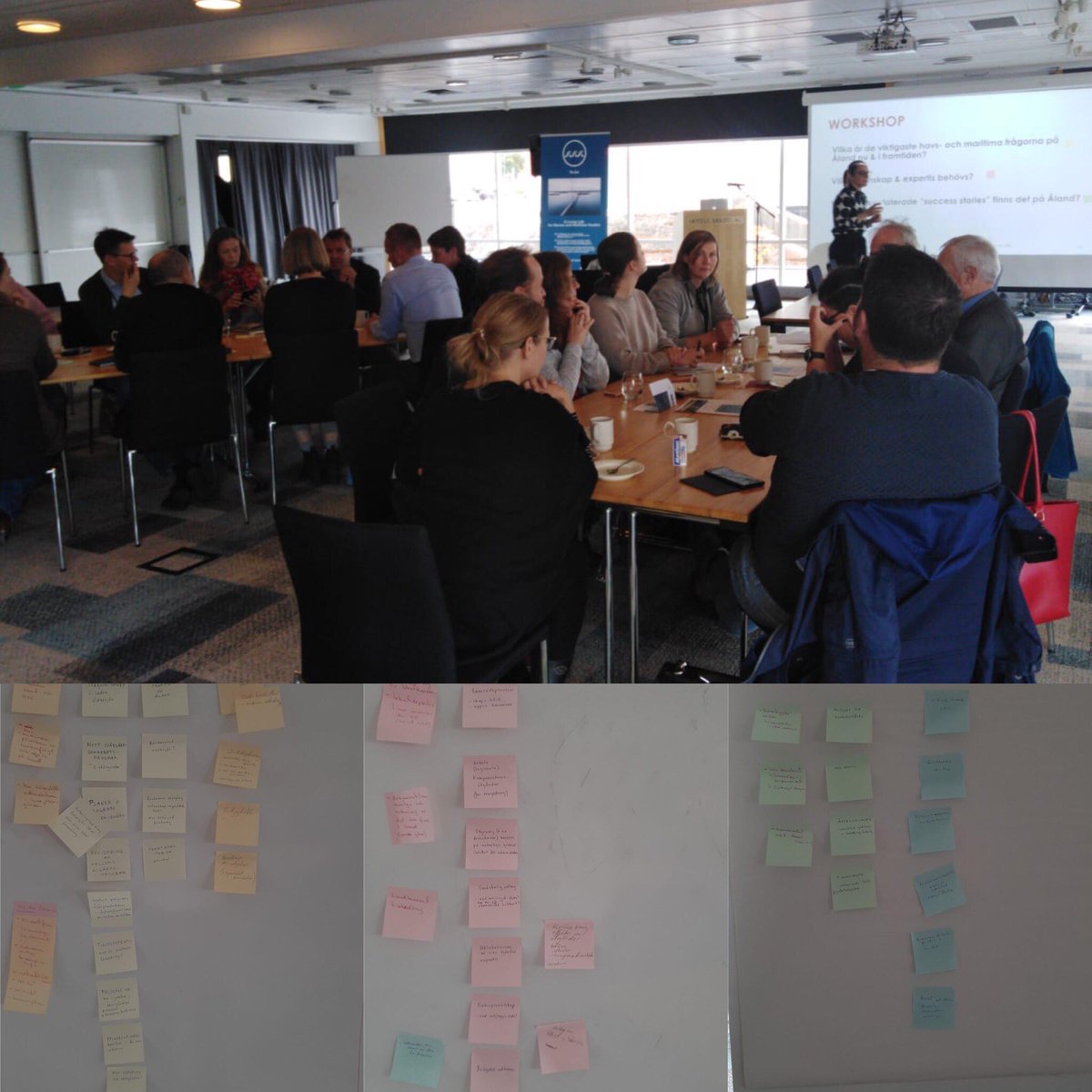 Vad är de viktigaste havsfrågorna på Åland idag o i framtiden? Levande skärgård, god vattenkvalitet, hållbar utveckling av näringar...tack för varmt emottagande under vårt besök på Åland. Vi ser framemot framtida samarbeten!