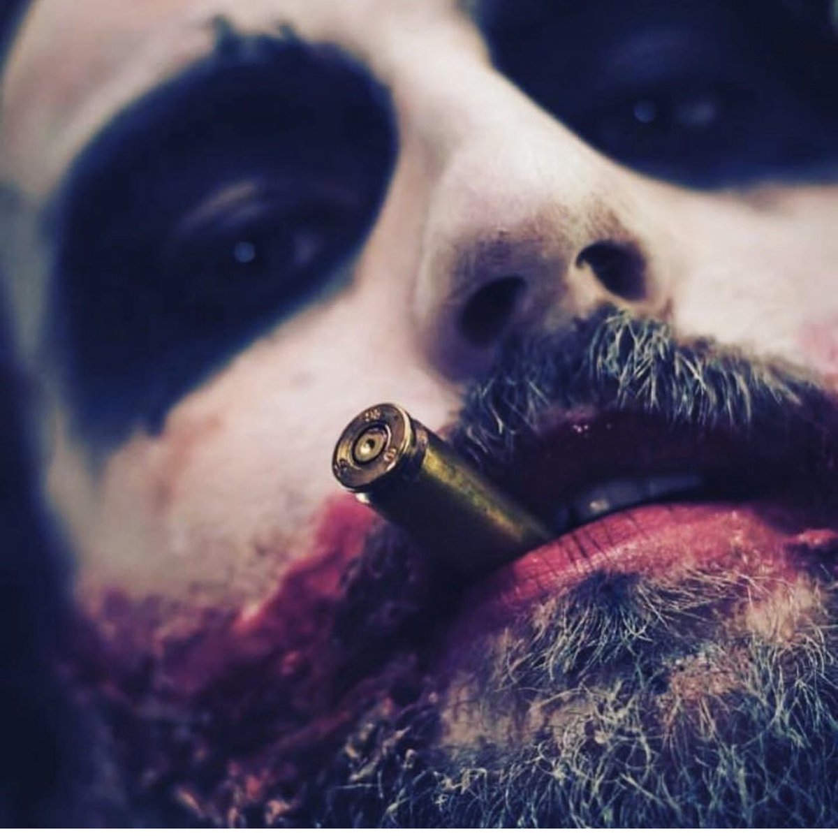 Amazing ‘JOKER MAKEUP’ by our 2nd year student ‘Nathan’ Inspired the talented @nickiledermann .