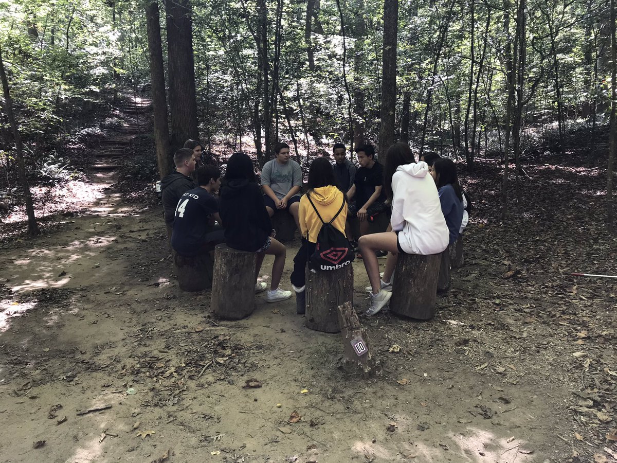 roberts16prez's tweet image. Happy and learning at Haw River with 8-1 #SalemProud #HawRiver
