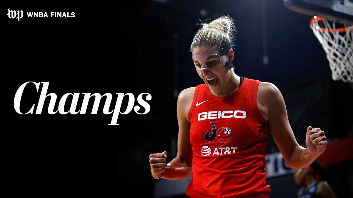 PostSports's tweet image. It's all over. The Washington Mystics are the WNBA champions. wapo.st/2q5A1ht