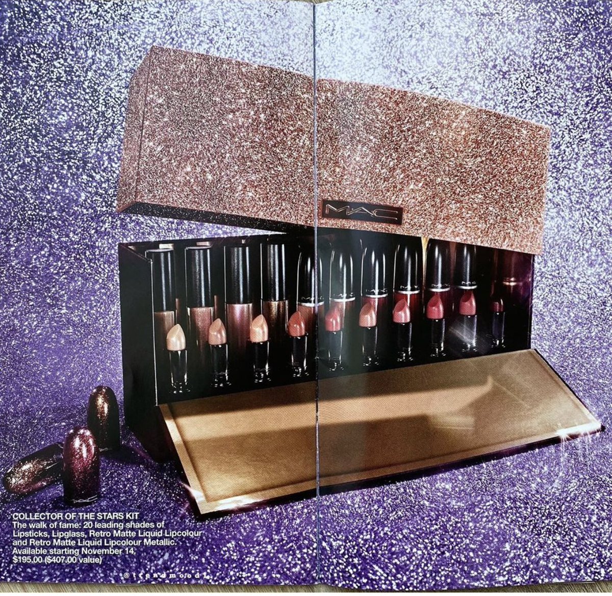 lucky stars retro matte kit