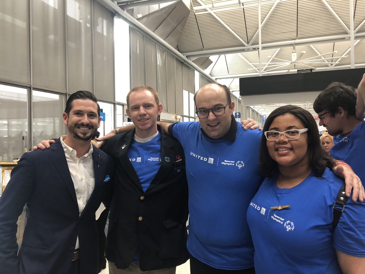 Another great event, honored to help plan and host the ORD Special Olympics Job Shadow! These athletes are truly amazing. #payitforwORD #beingunited @MikeHannaUAL @mcgrath_jonna @rickvual @weareunited @SO_Illinois @SpecialOlympics