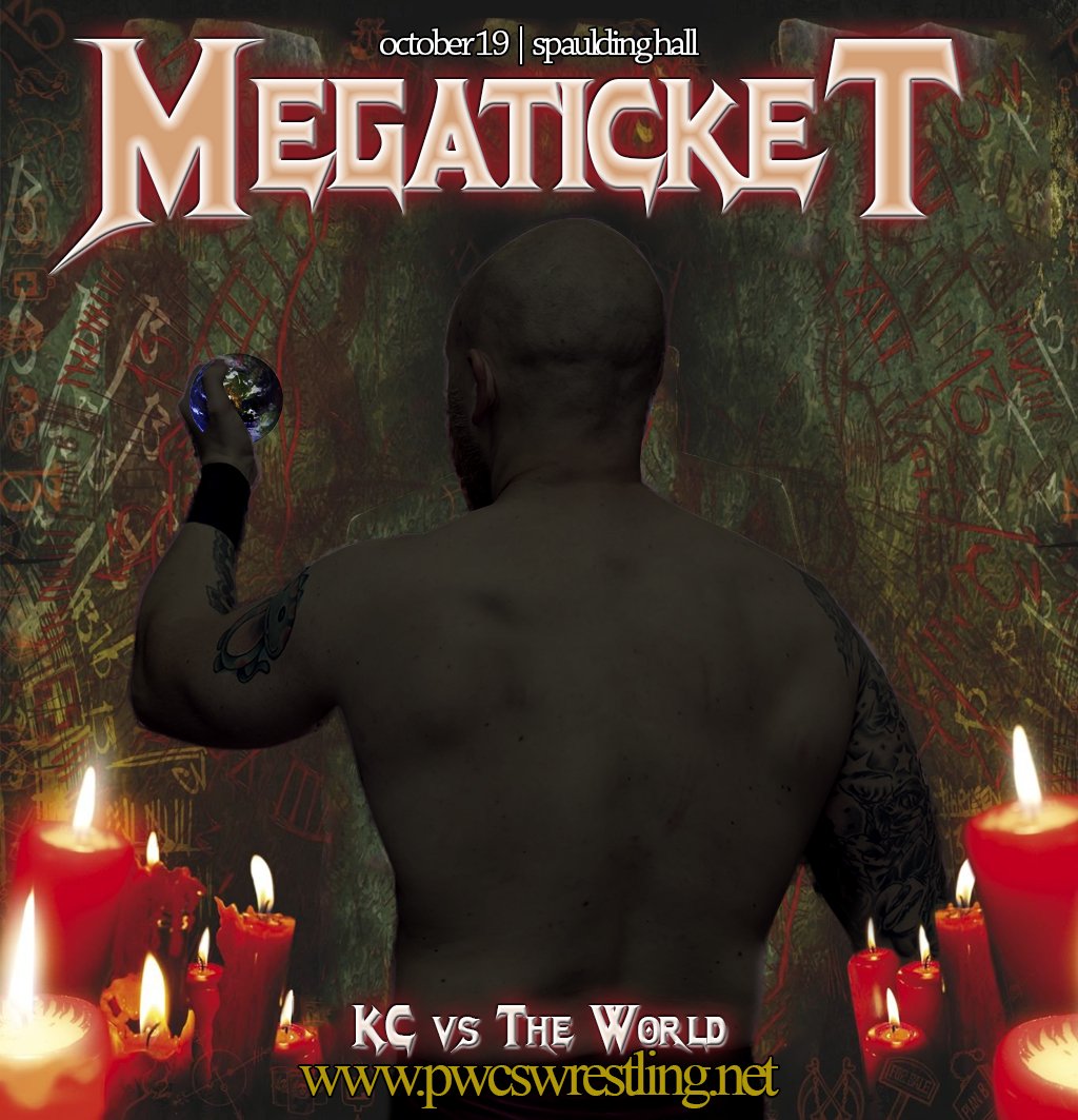 paypal.me/pwcswrestling

Match Announcement
KC Karrington
Vs
Everyone

<a href="/KCKarrington/">K.C. Karrington</a> has been on a quest to end his career. His reckless behavior has boiled for the last.  Megaticket.

KC will fight all who accept his challenge, one by one, until he can no longer continue.