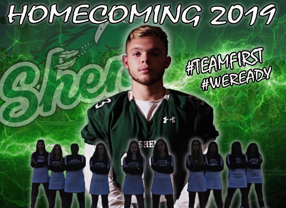ShenAthletics's tweet photo. It’s Homecoming Friday!! Show your school pride Green and White Day. https://t.co/x2eozYvCrY