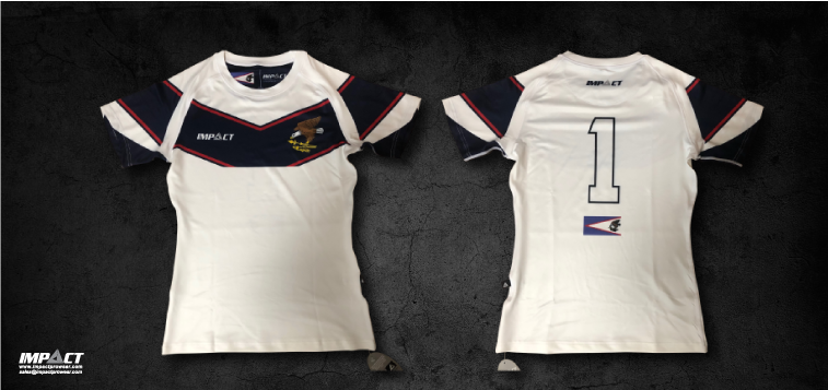 Impact_Prowear's tweet photo. Check out the latest American Samoa 🇦🇸 Official Rugby 7s Jerseys for their upcoming tournament! 🏉💪🔥
Get in touch with us for your own fully custom Rugby 7s kits!
https://t.co/oiwM1qg45c 
#AmericanSamoa #Rugby7s #Rugby #impactprowear #impactprowearfamily https://t.co/YEfF25EWai