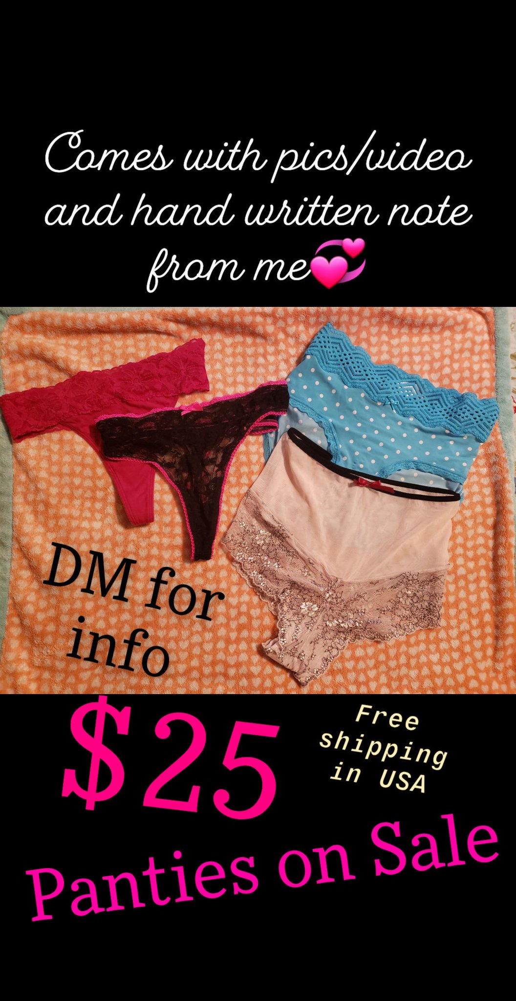 I want new panties!! Buy my old ones! https://t.co/OD9onFHKkz https://t.co/qheQUyI7R6