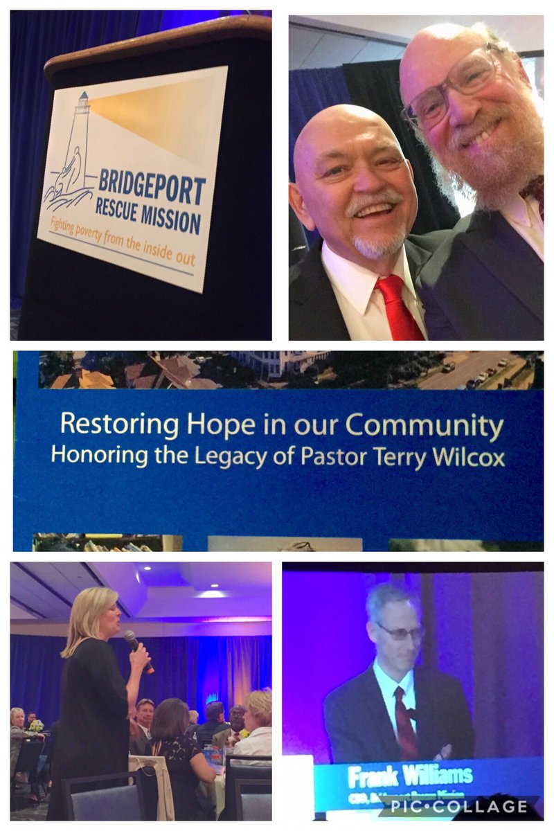 JamesCorlessII's tweet photo. Restore Hope Banquet as Community honors tenure of Pastor Terry as he steps down as CEO of Bridgport Rescue Mission. Terry spoke about power of Hope. #choosetoserve #restorehope #hopeprevails https://t.co/KdRzoY6Vmi