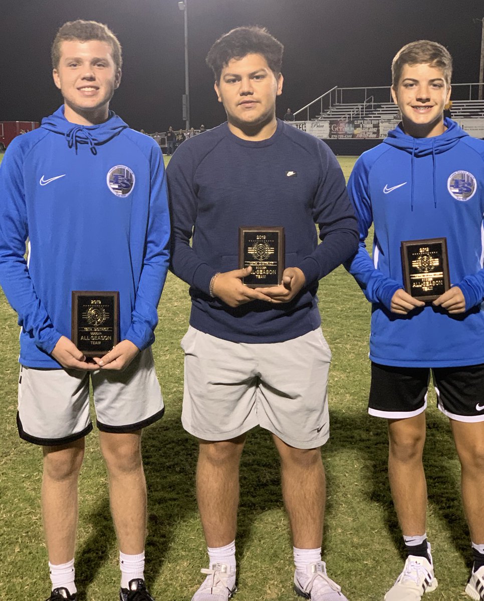 FSHSmedicine's tweet photo. All District Team: Sam Mylor, Alan Olivia, and Ben Banton. https://t.co/DCjVRbDND6