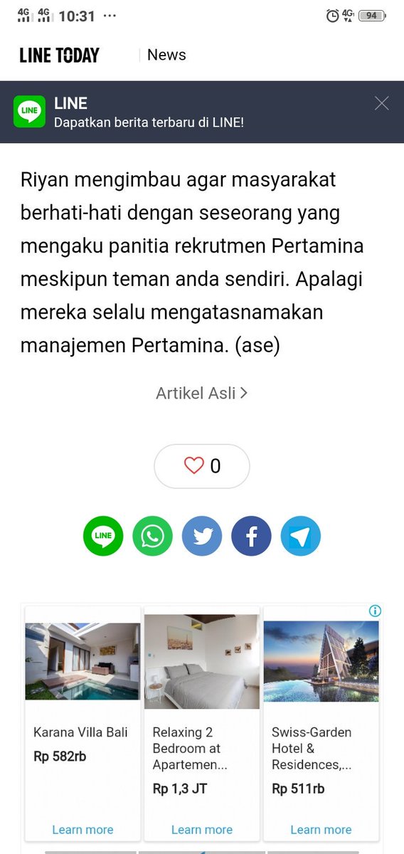 riyanfitnessid's tweet photo. Yahoo, Line, Viva, Detik com dll
Berita tentang 
Model Riyan Saputra World menjadi  korban penipuan yang mengatas namakan pertamina. Pelaku penipuan masih buron yaitu Muhammad Bisri Havil dan Fitri Wahyuni hingga saat ini, berikut beritanya https://t.co/6Pa6FhE5ov