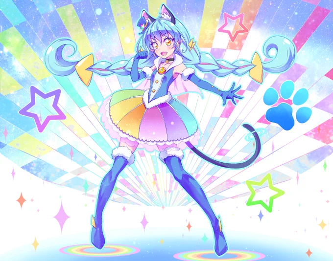 おめでコスモ～?
#ユニ生誕祭 #キュアコスモ生誕祭
#precure #スタプリ 