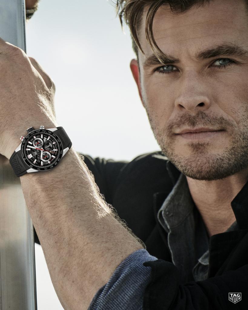 Heuer Japan タグ ホイヤー ジャパン タグ ホイヤー ブランド アンバサダー クリス ヘムズワース Chrishemsworth がタグ ホイヤー カレラ キャリバー ホイヤー02 クロノグラフを着用し独自のスタイルとパフォーマンスを表現します 詳細は