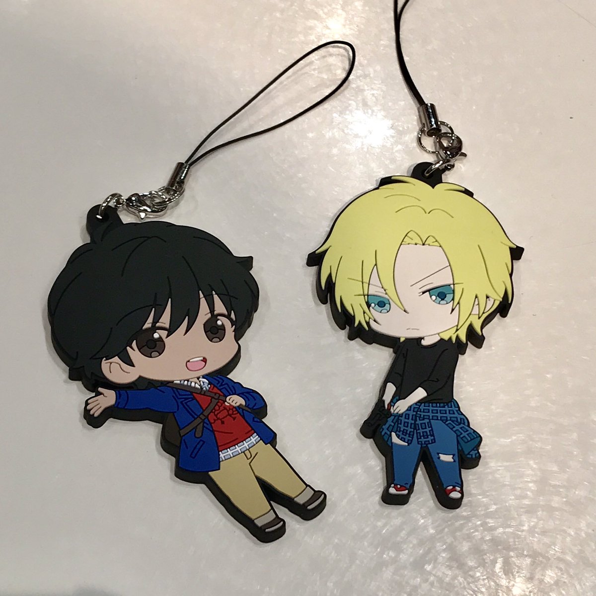 Amiami English Ash Eiji Rubber Straps From Banana Fish By Ms Factory Cafereo Character Convention 11th Ccc