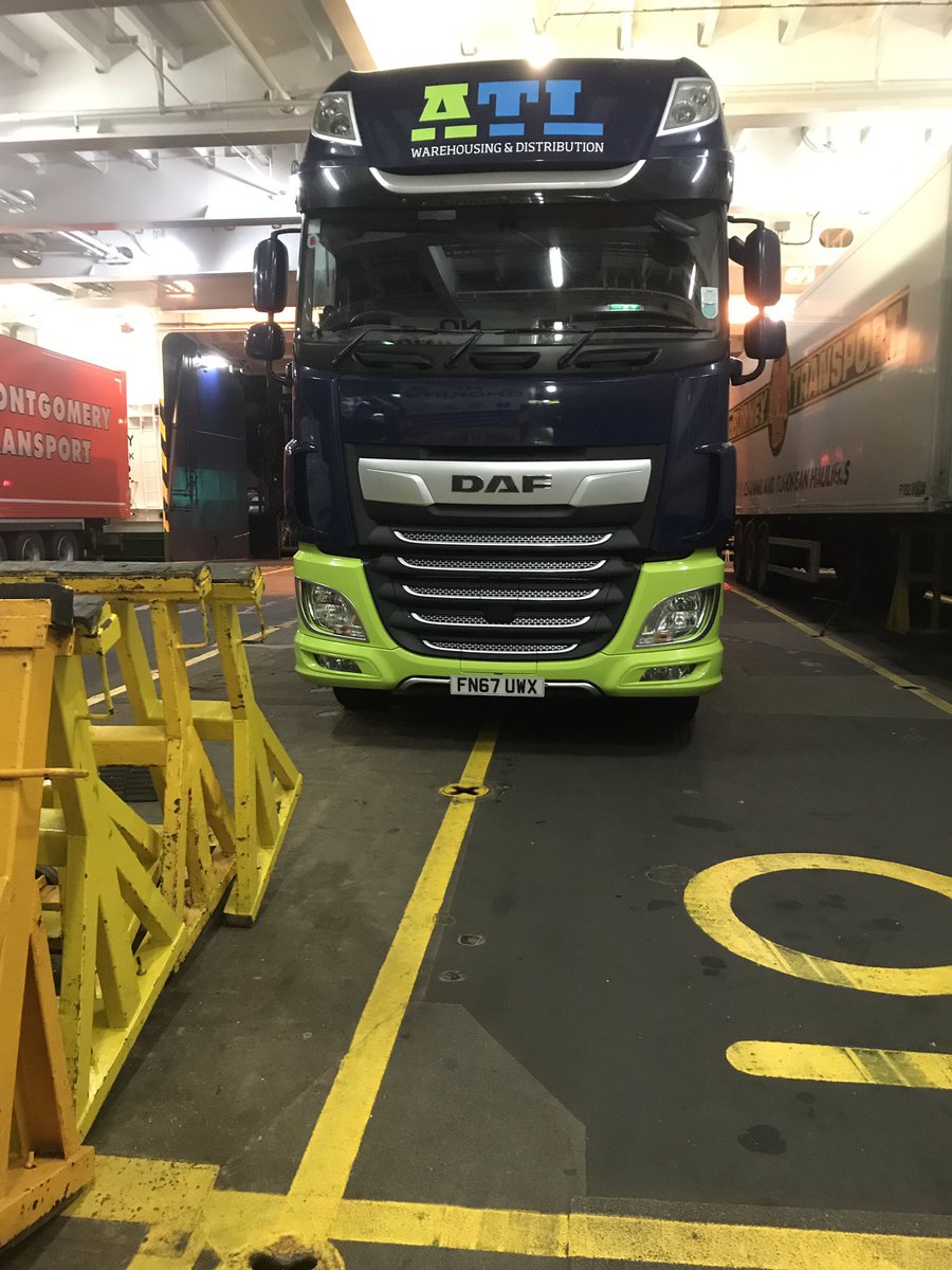 Another day, another boat.  Keeping northern ireland topped up with tyres!