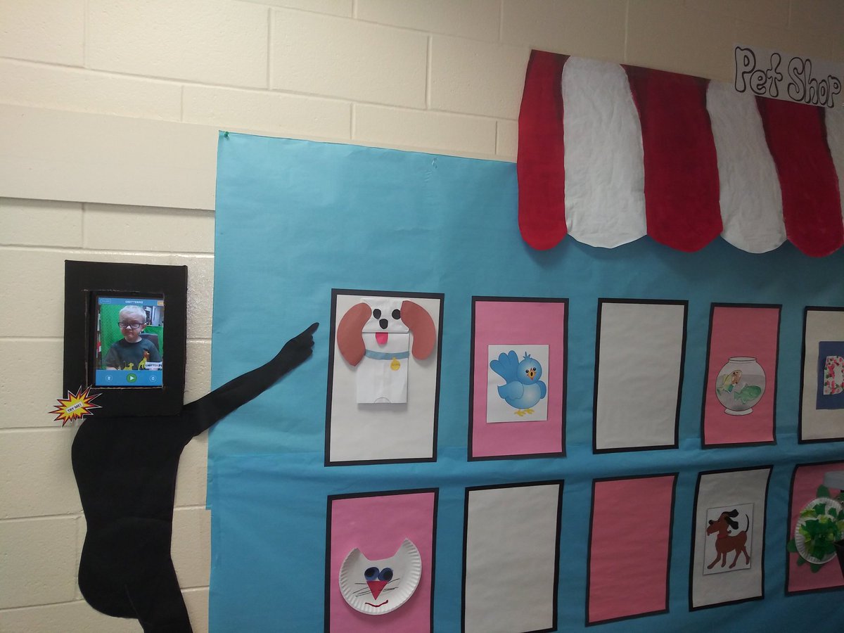 DWE_Msgerri's tweet photo. Shooting out a big "thank you" to DWE's own art teacher MS Barker for helping us create a store front to showcase PPCD pet crafts.
@barker_DWEart
#DWE2020
@HumbleISD_DWE https://t.co/lDCj1kwifD