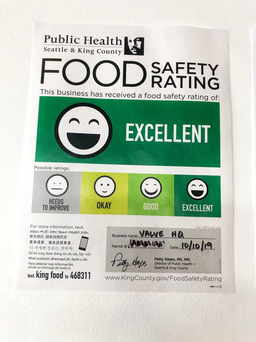 kcline's tweet photo. Today my kitchens had their routine KC Health Inspection.
Zero infractions. 100% pass.
My Inspector was smiling when giving me the news & said 100% doesn’t happen often.
I happy danced.
So PROUD of & GRATEFUL for my Team.
Life is happy right now😄
#cheflife #wwllt #ilovemyjob https://t.co/iII2w1TQf4