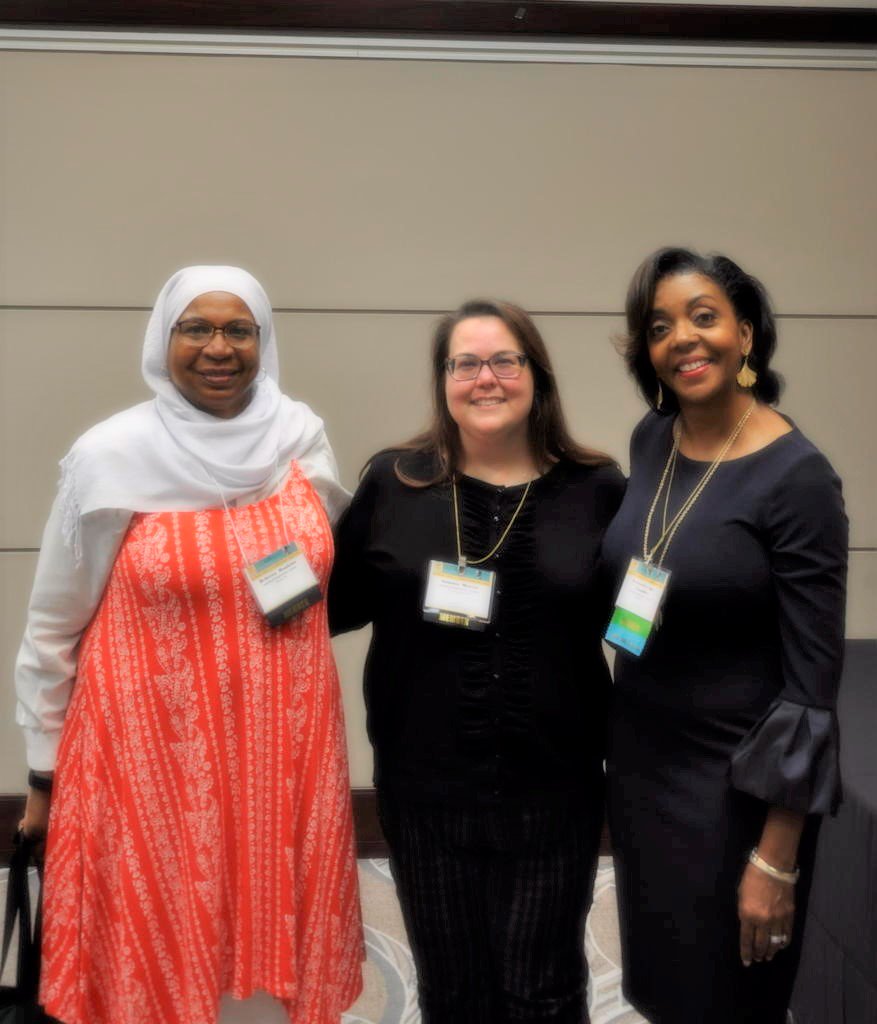 AgeeKassandra's tweet photo. Honored to present at ASALH 2019 with esteemed scholars and rock star archivists Rebecca Hankins and Sammie 
Morris. Thank you!
#ASALH2019
#PurdueQueenArchives #PurdueBlackArchives #MyPiecesofHistory #Purdue150 #TakeGiantLeaps 
#ArchivistsRock #ArchiveDonorCollab https://t.co/p8gKO1oig7