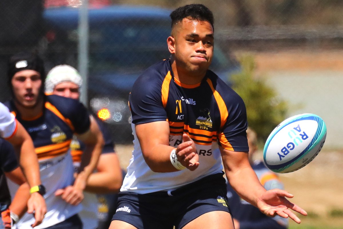 playrugbyau's tweet photo. It's finals day at the U19s Junior Rugby Championship in Canberra!
Tune in LIVE to @rugbycomau for all of the action.
📌 7th Plc Playoff: Brumbies vs Barbarians (KO 9.30am AEDT)
📌5th Plc Playoff: Melbourne Rebels vs Western AUS (KO 9.30am AEDT)
#pathwaytogold https://t.co/onGnTMX3gn