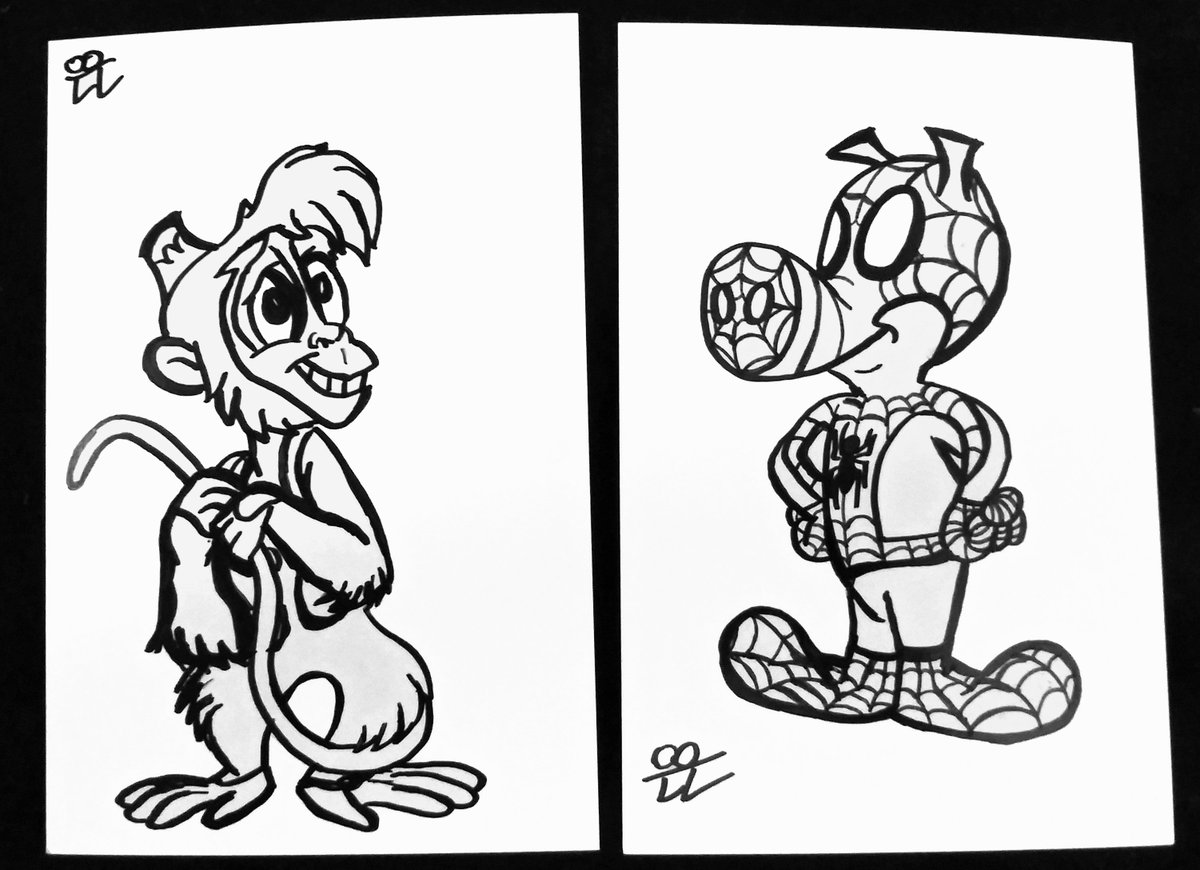BarrenSloppy's tweet photo. Spider-Monkey-Ham
Apu is ready to become a part of the Spider-verse!
.
.
.
#sharpie #sharpiescribbles #apu #aladdin #disney #disneyart #disneyfanart #spiderman #spiderpig #spiderham #marvel #Spiderverse #fanart #fanartfriday #blackandwhite #monkey #pig #hoppe #swfl #FridayVibes https://t.co/LIdkKwUJMW