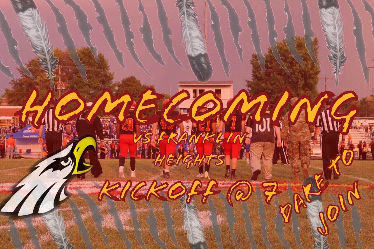 ITS HOCO WEEK!! We got Franklin heights this Friday and it’s a big one! Everyone come out to support the football team at 7:00. We’re starting the tailgate at the HS at 4 so people can go to both the tailgate and the parade. Theme is spirit so rep that BW apparel!