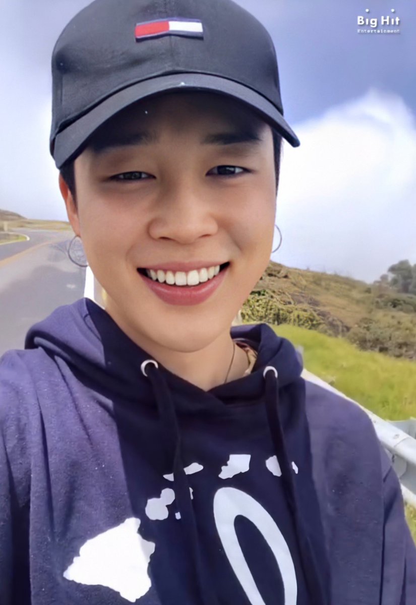 Can I say the most contagious smile 😍😍😀 #OurLovelyJimin #JIMIN #JiminonVACATION