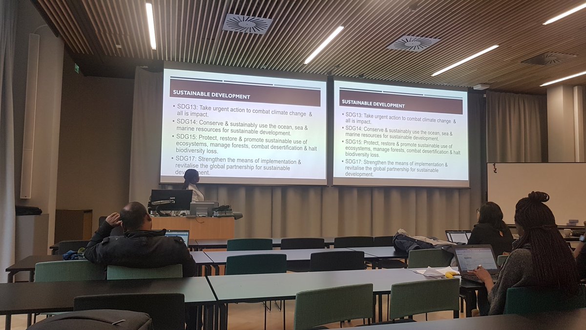 Olatundun Janet Adelegan talking about "building capacities for climate change in the west african region" #cocreation #UniPid #DocNet <a href="/Juliet_Ogb/">Juliet Ogbodo</a> <a href="/NoorPunam/">Noor Jahan Punam</a>