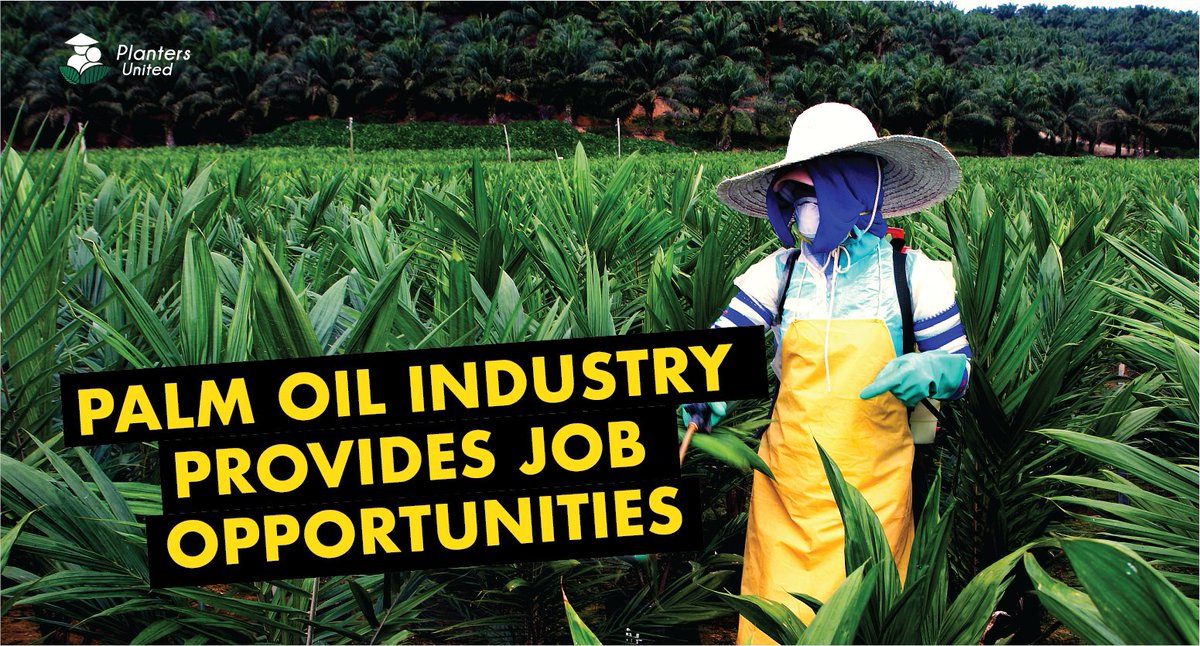 plantersunited's tweet photo. The palm oil industry in Malaysia has contributed to rural employment through land scheme settlers. It has paved the way for up to 650,000 small farmers and created the potential for foreign laborers.
#LetTruthWin #PalmOil #Malaysia #PlantersUnited #BapakAkuPeneroka https://t.co/oFhr4dCdaN