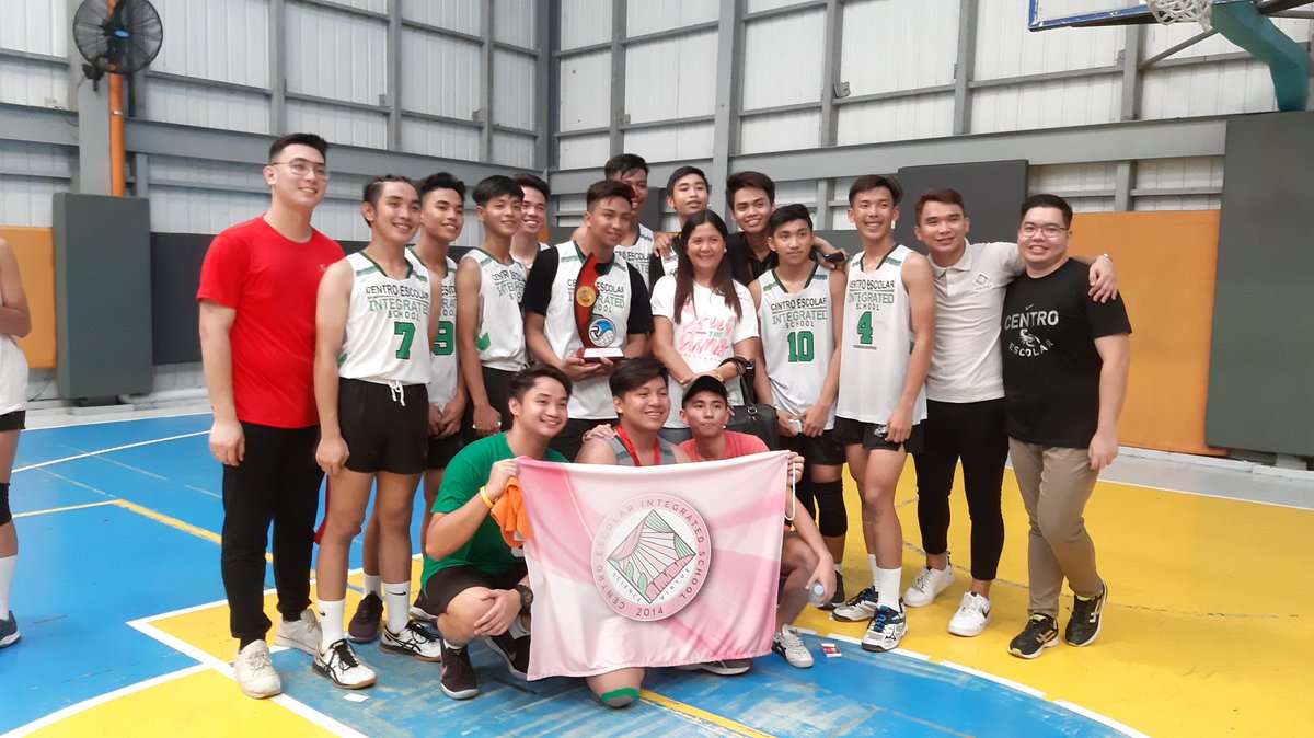CEISMALSSC's tweet photo. 1ST RUNNER-UP: PAGBATI sa Men's Volleyball Team! Salamat sa pagpaparamdam ng inyong lakas at kamandag. Hindi pa ito ang huli. At sa pagbangon ninyong muli, nandito ang buong CEIS upang samahan kayo. TAOS-PUSO NAMIN KAYONG IPINAGMAMALAKI!
#LabanCEIS
#FeelThePower
#FearTheSting https://t.co/uY0zFyuqnn