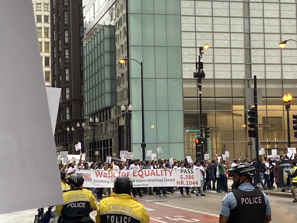 americanjogi's tweet photo. #YESS386 walk for equality #Gcequality #itstimehascome end national origin based discrimination @SenatorDurbin https://t.co/mWiu02TlBR