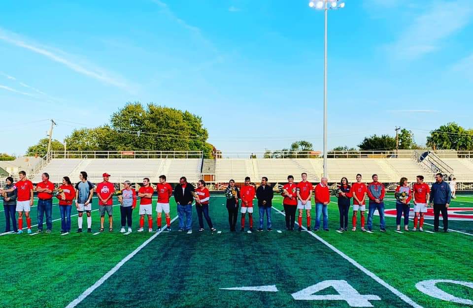 What a great night to Celebrate this great group of seniors! The guys beat Sandusky 3-0. The Varsity finished the season 11-4-1 and is recieving votes for the state rankings at #17 in Div 2.

The JV also finished up another great season going 7-1-1. The future is bright!!!