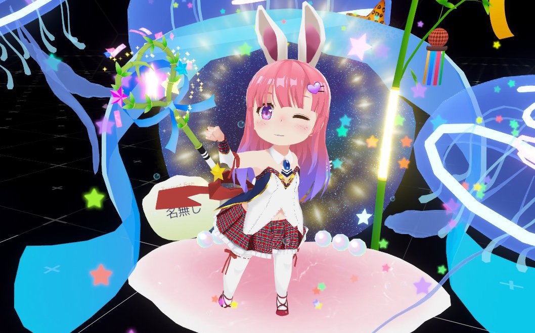 兎紗みみ୨୧ Vtuber 10月11日 は ロリの日 ウインクの日 らしいので ちびウインクうさみんを贈呈 どんちき W W どんちき